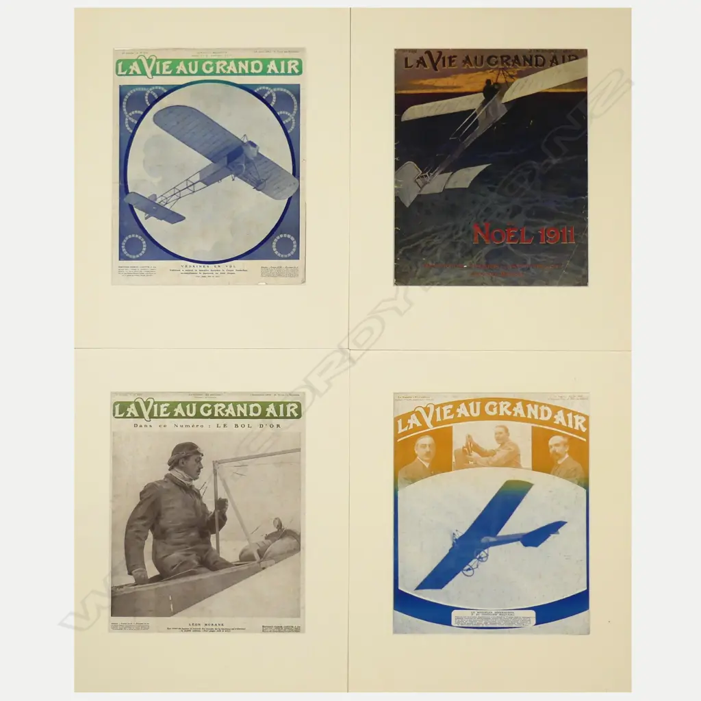 A rare set of ten covers from the French magazine 'La Vie au Grand Air' Image 1++