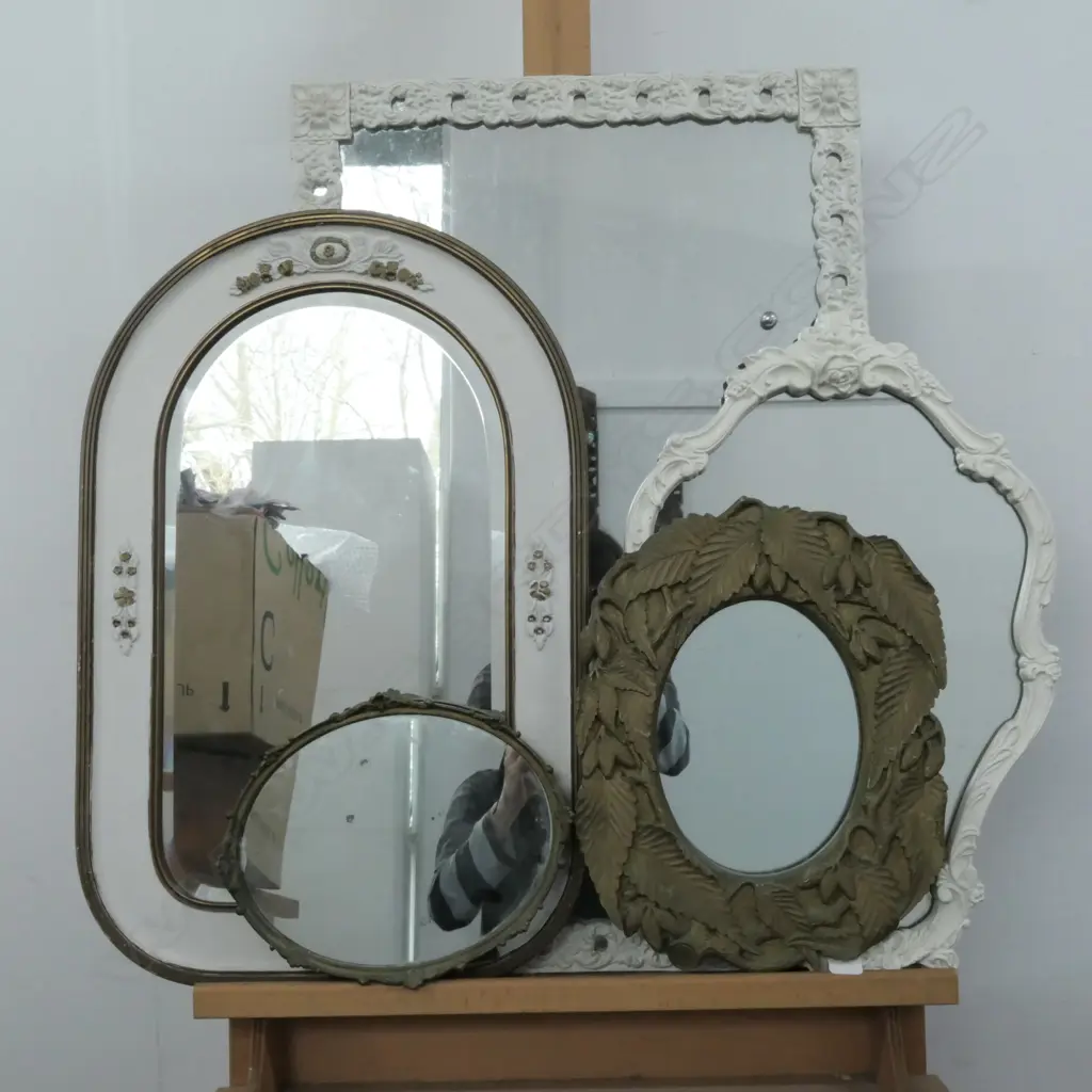 5 FRAMED MIRRORS H. 700 Image 1++