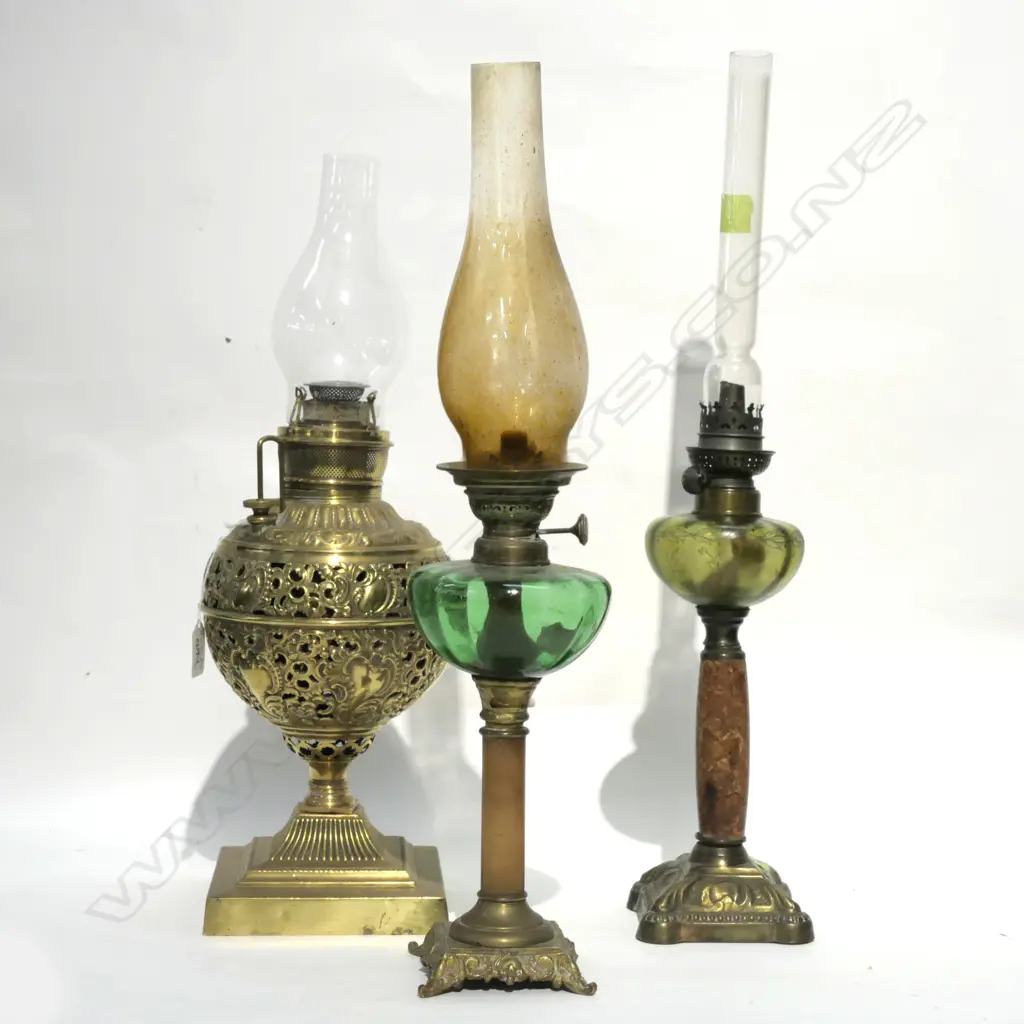 3 ASST KERO LAMPS H 500 MM Image 1++