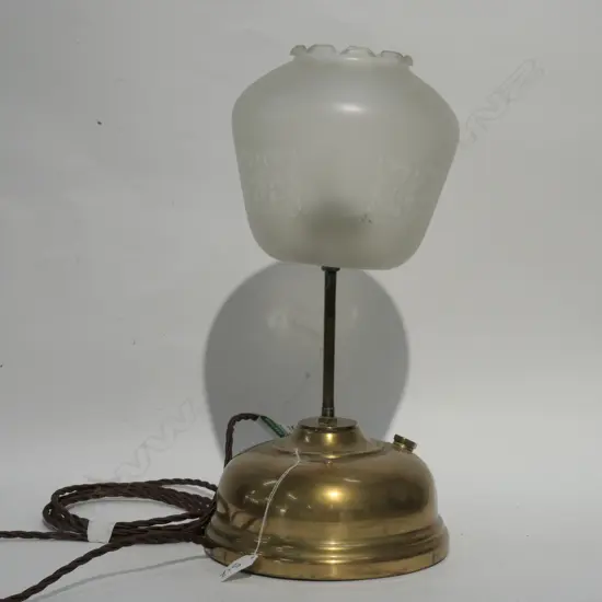 BRASS SIDE LAMP H. 450