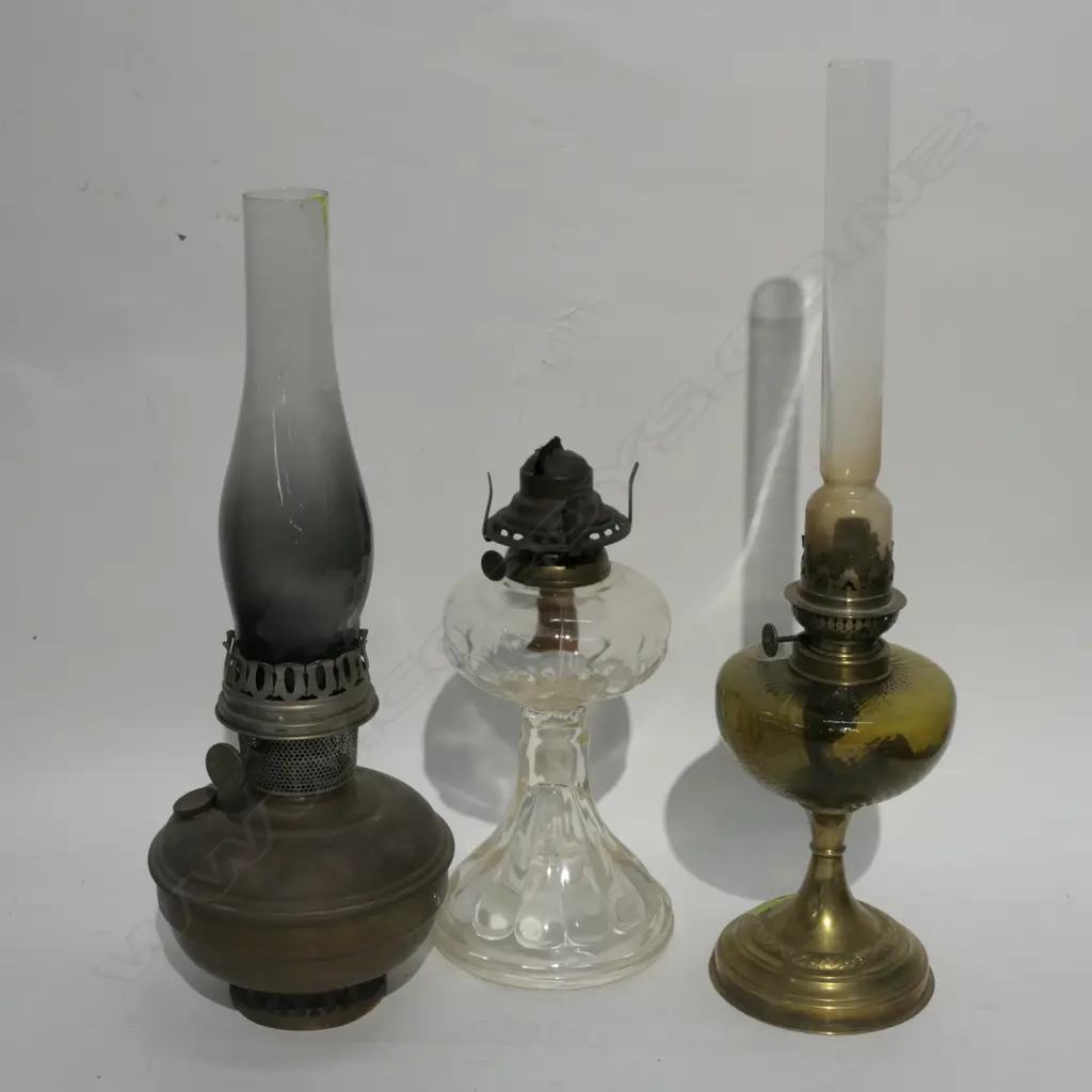 3 ASST KERO LAMPS H 300 MM Image 1++