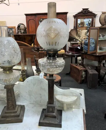 VICTORIAN KERO LAMP H 750 MM Image 1++