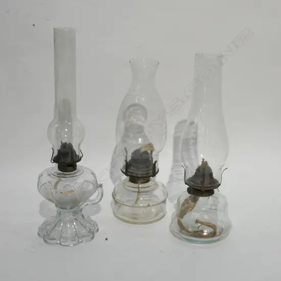 3 KERO LAMPS H 400 MM