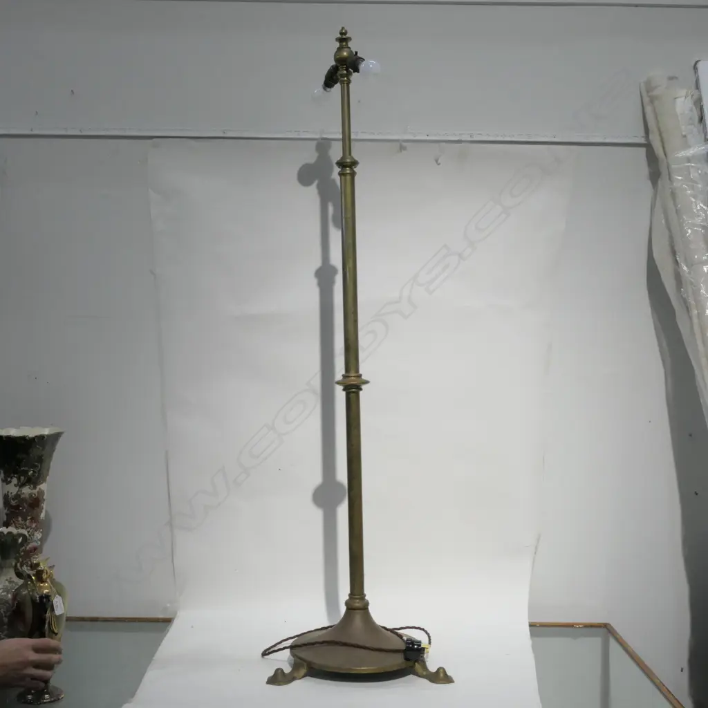 BRASS STANDARD LAMP H. 1350 Image 1++
