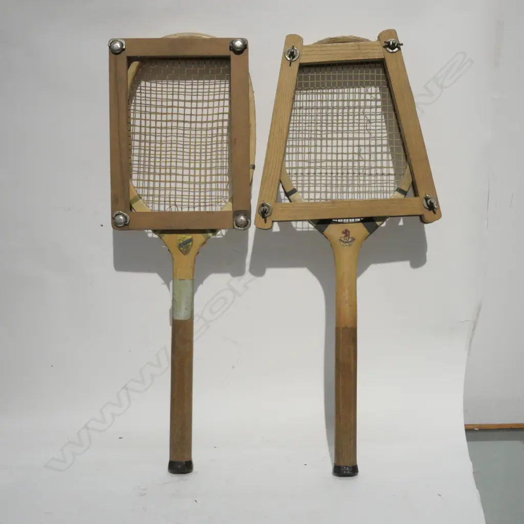 TWO VINTAGE TENNIS RACQUETS Image 1++