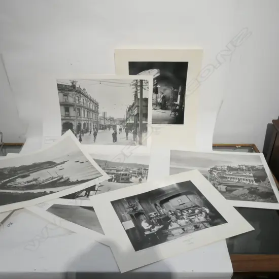 FOLIO OF REPRODUCTION HISTORICAL NZ PHOTOS