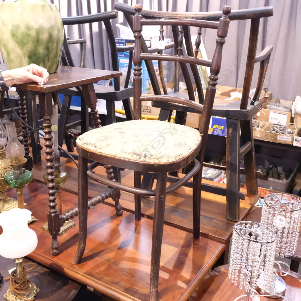 TWO BENTWOOD CHAIRS  Image 1++