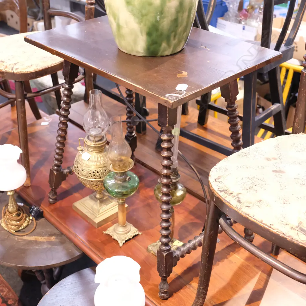 COTTON REEL SIDE TABLE L. 640 Image 1++