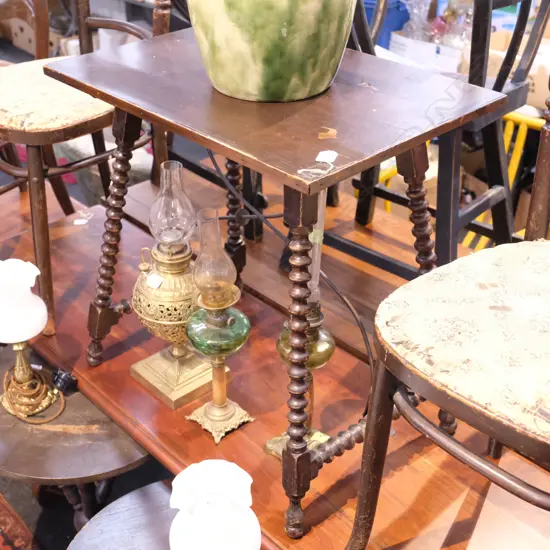 COTTON REEL SIDE TABLE L. 640