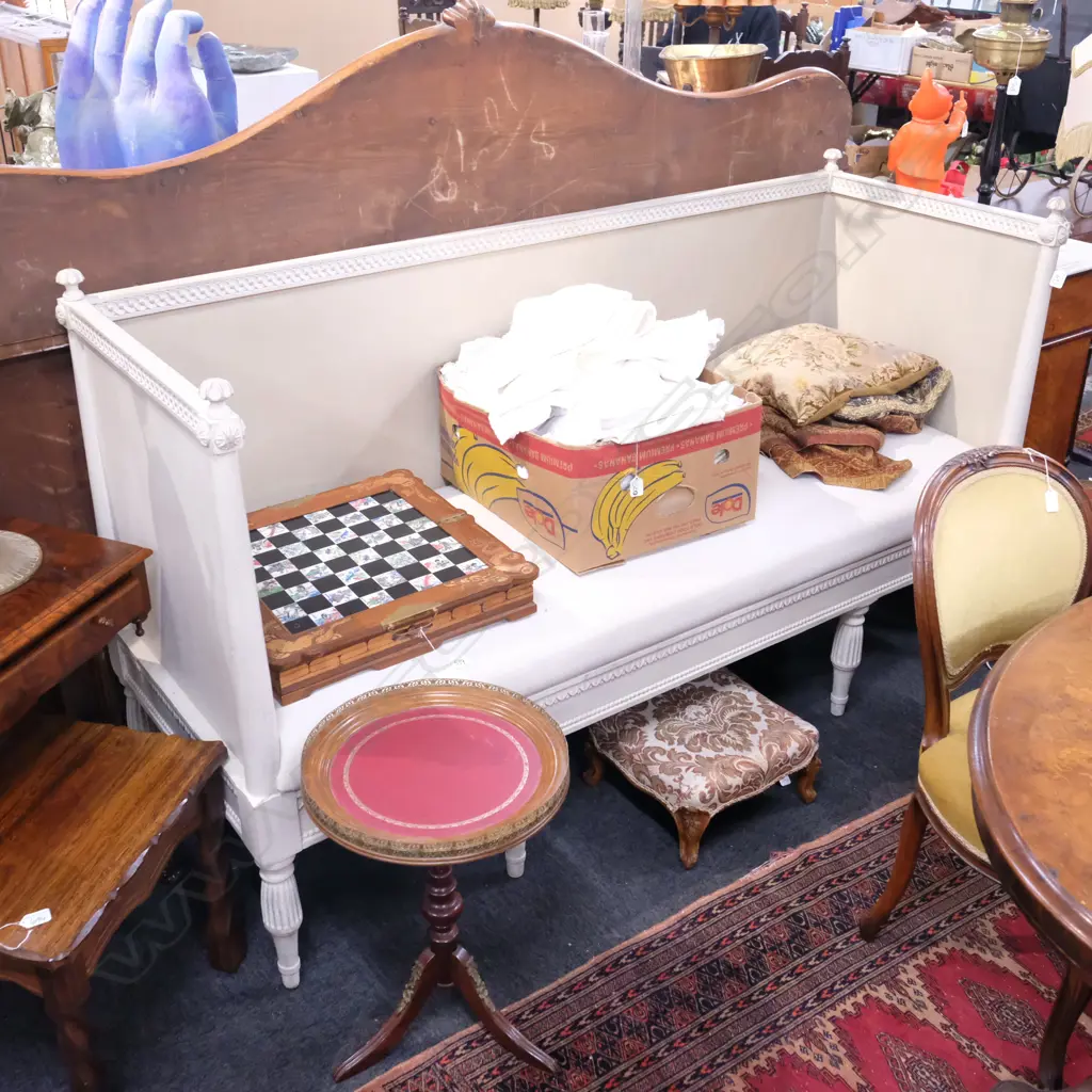 CARVED CONTEMPORARY DAYBED / SOFA W. 1770MM Image 1++