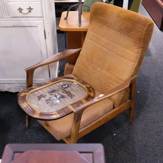 RETRO FRED LOWEN DON VONO CONCHORD ARMCHAIR + ROCKING CHAIR