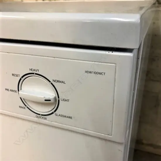 HAIER DISHWASHER #HDW100WCT WORKING