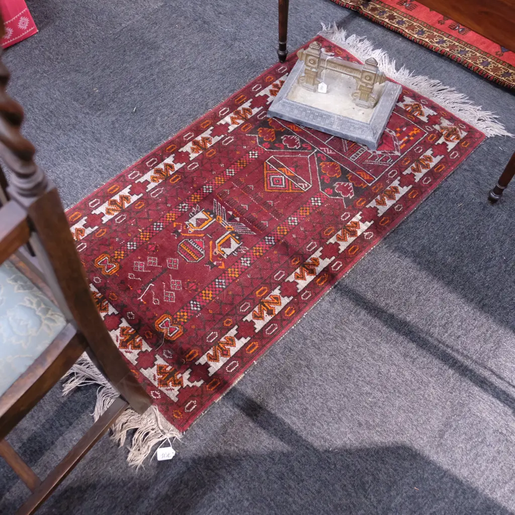 HAND KNOTTED RUG 1300 X 600 Image 1++