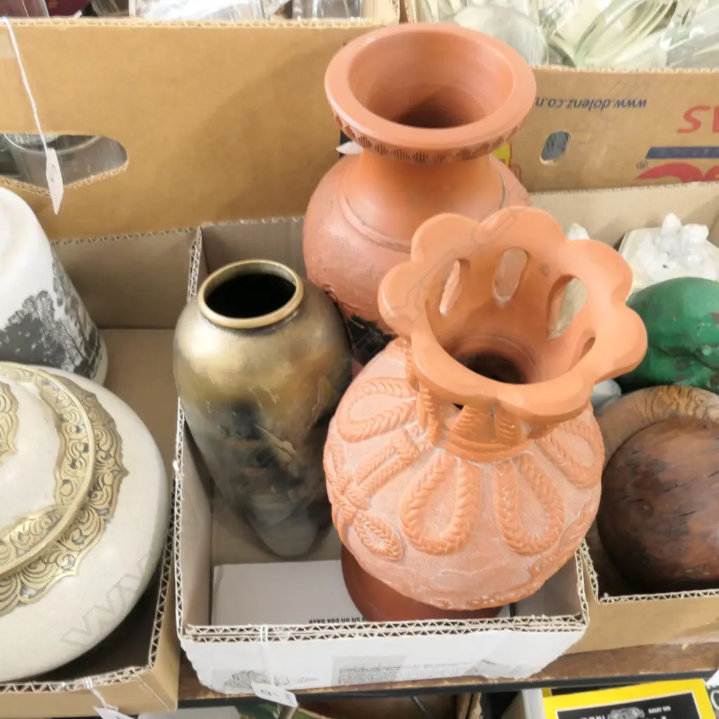 JAPANESE BRONZE VASE + 2 OTHERS Image 1++