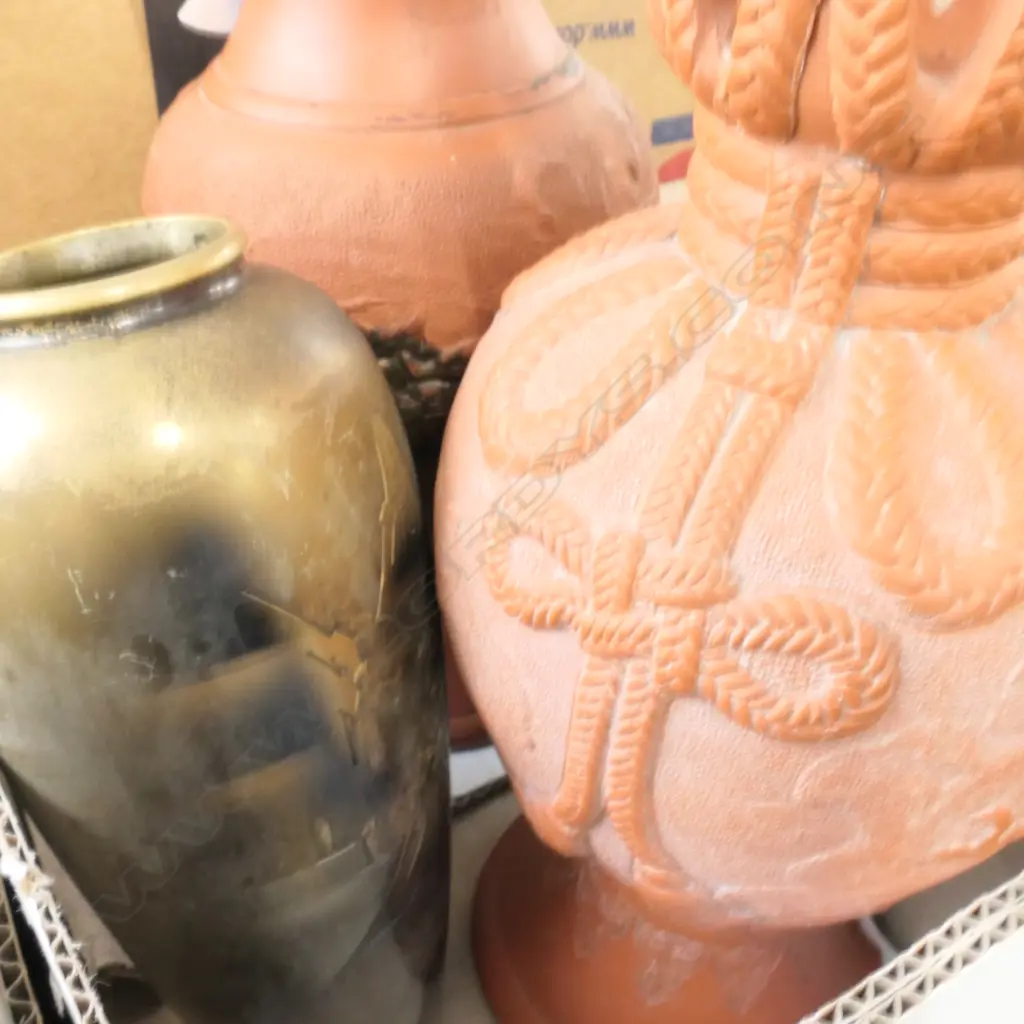 JAPANESE BRONZE VASE + 2 OTHERS Image 1++