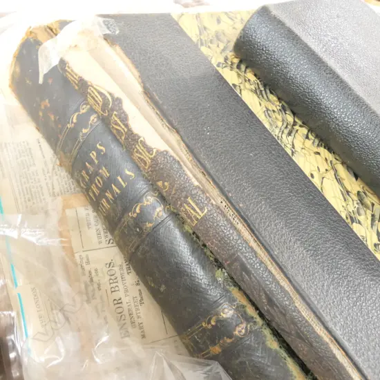 LOT ASST PRINTED PAPERS ETC