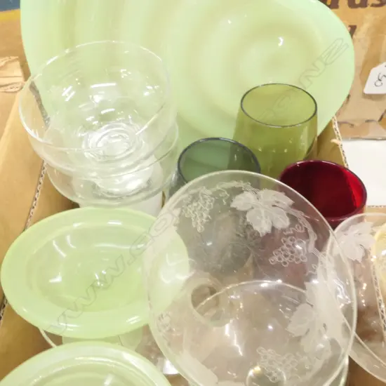 LOT ASST CRYSTAL AND GLASSWARE