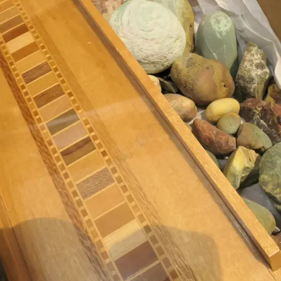 LOT ASST ROCK SPECIMENS AND TRAY