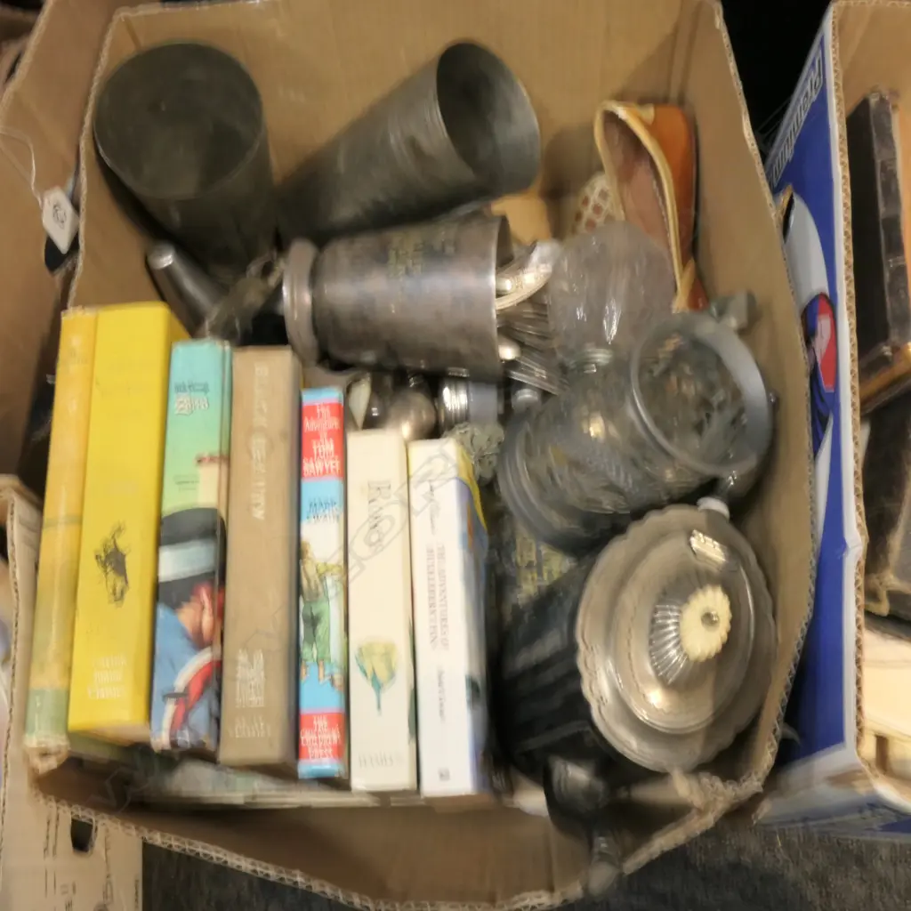 LOT VINTAGE BOOKS / EP WARE ETC Image 1++