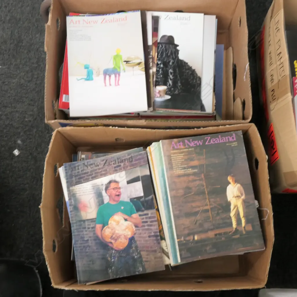 COLLECTION OR ART NZ MAGAZINES Image 1++