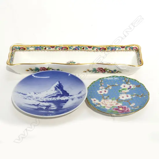 3 SMALL DISHES: COPENHAGEN, COPELAND & JAPANESE