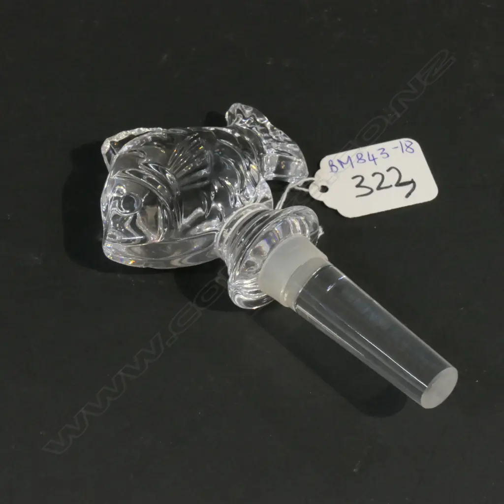 CRYSTAL STOPPER, POSSIBLY WATERFORD Image 1++