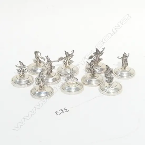 SET OF TEN THAI STG NAME PLACE HOLDERS