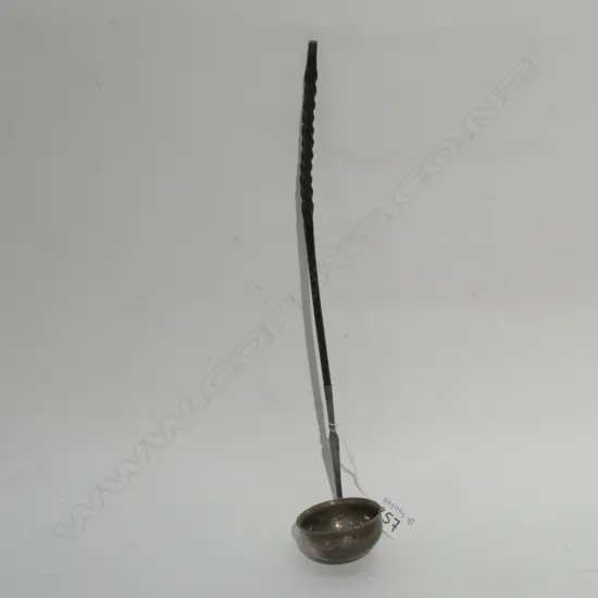 STG SILVER (WORN MARKS) TODDY LADLE