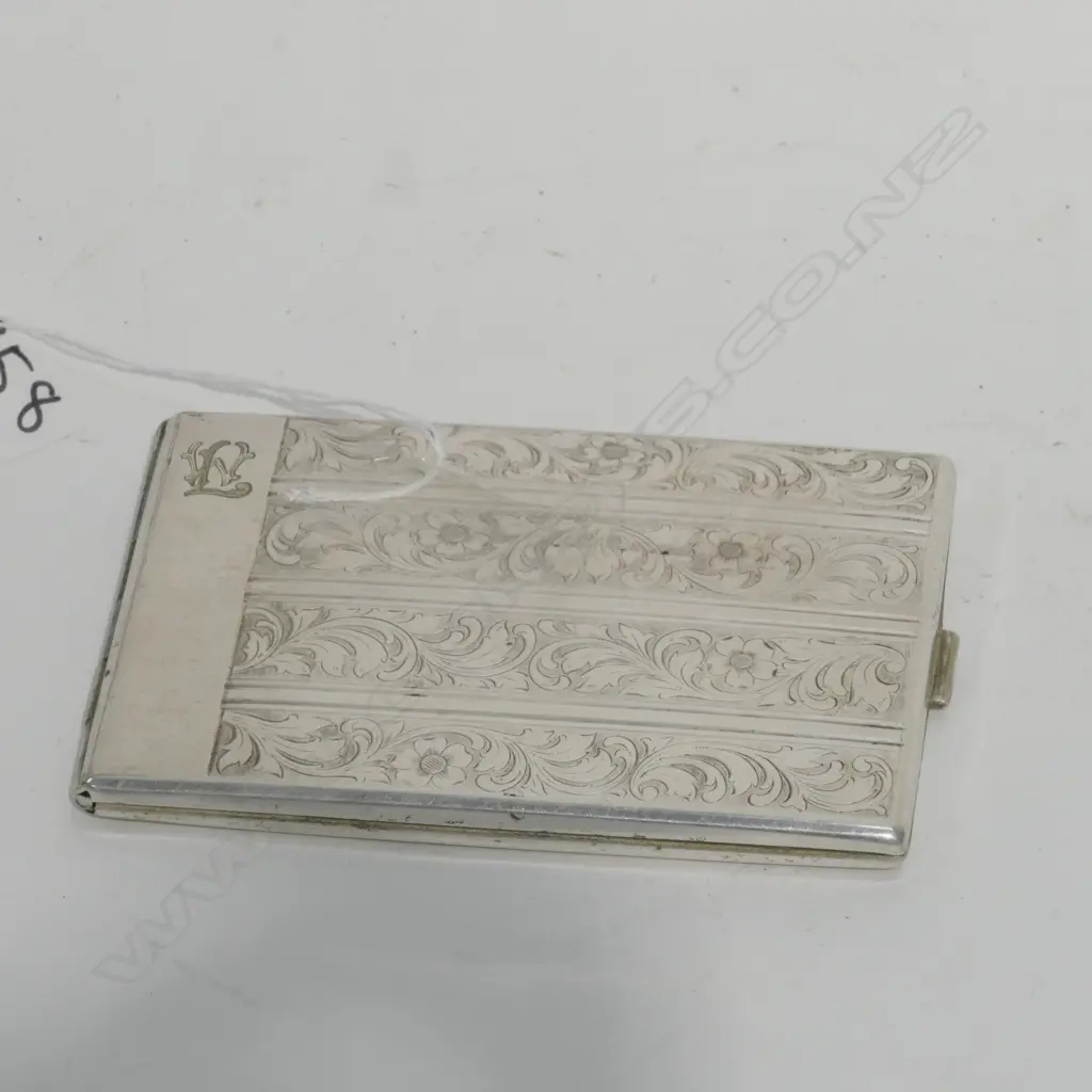 DUTCH SILVER TESTED CIGARETTE CASE Image 1++