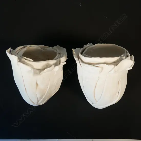 CHRISTINE BOSWIJK TWO POD VASES