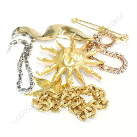 BOX OF COSTUME JEWELLERY