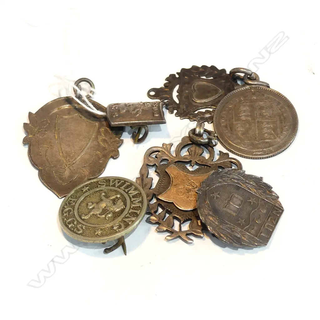 7 ASST STG SILVER MEDALS E.G.G.S ETC Image 1++