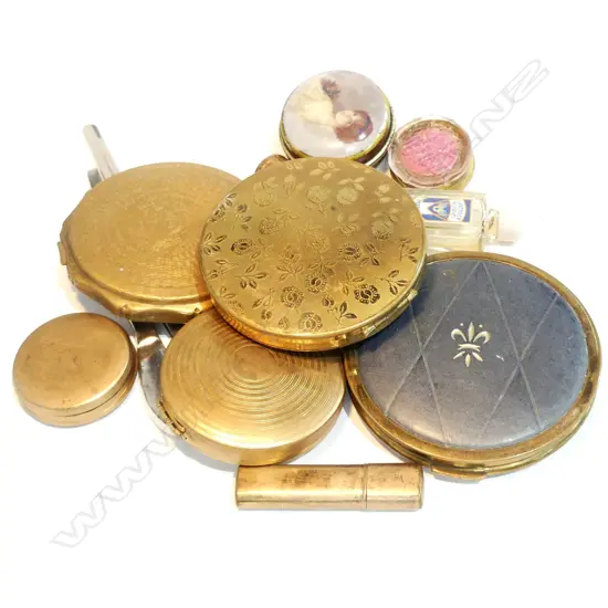 ASST POWDER COMPACTS STG TOPPED TWEEZERS