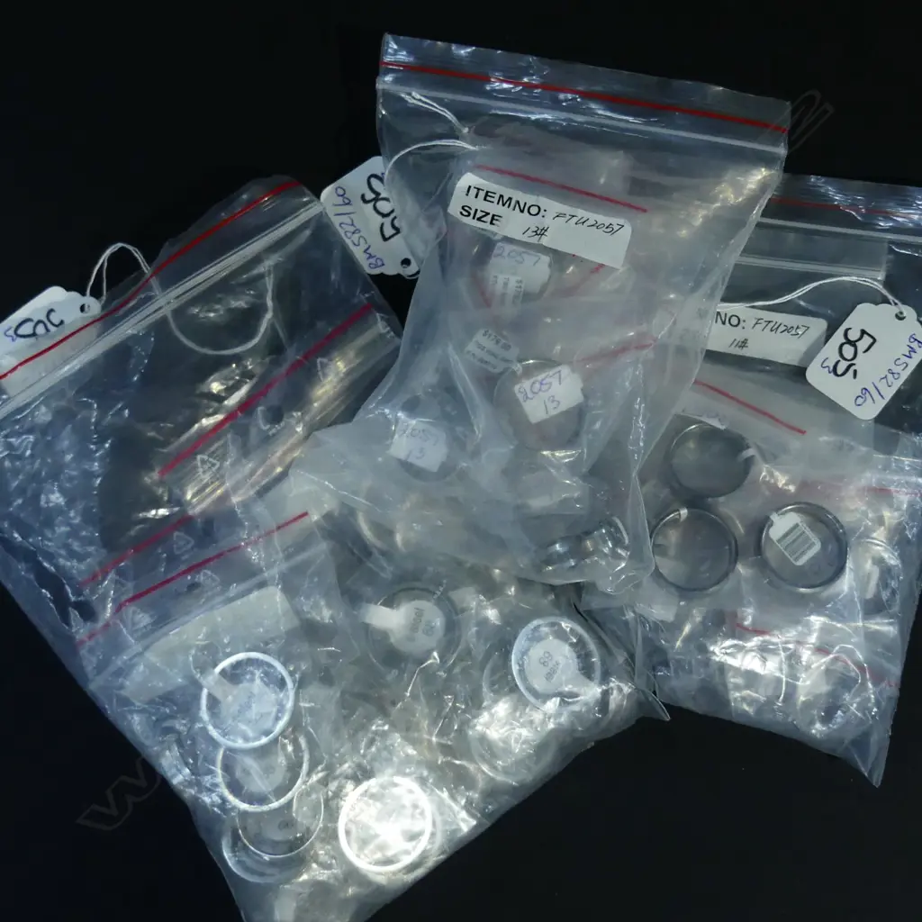 3 BAGS OF S.STEEL WEDDERS, # 2057, 2571, 2057 Image 1++