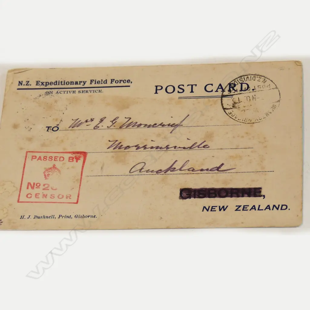 GALLIPOLI CHRISTMAS CARD Image 1++