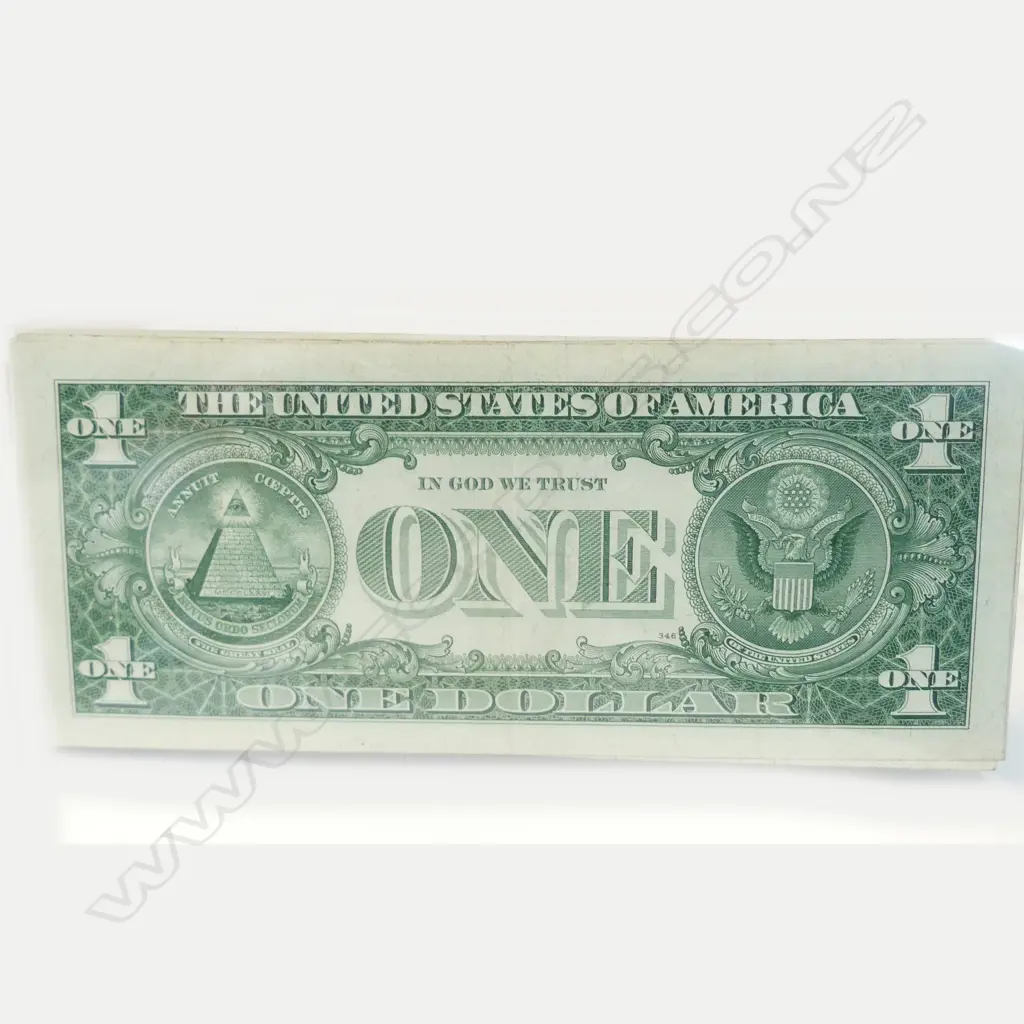 5 VINTAGE USA $1 BANKNOTES Image 1++