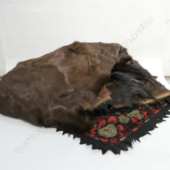 ANIMAL HIDE BLANKET 1420 X 1770 MM