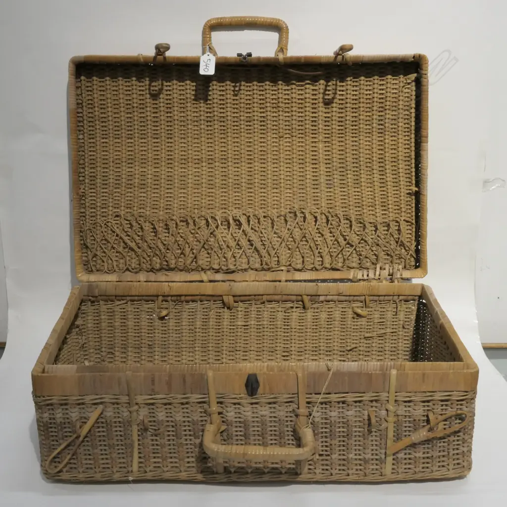 VINTAGE PICNIC HAMPER L 600 MM Image 1++