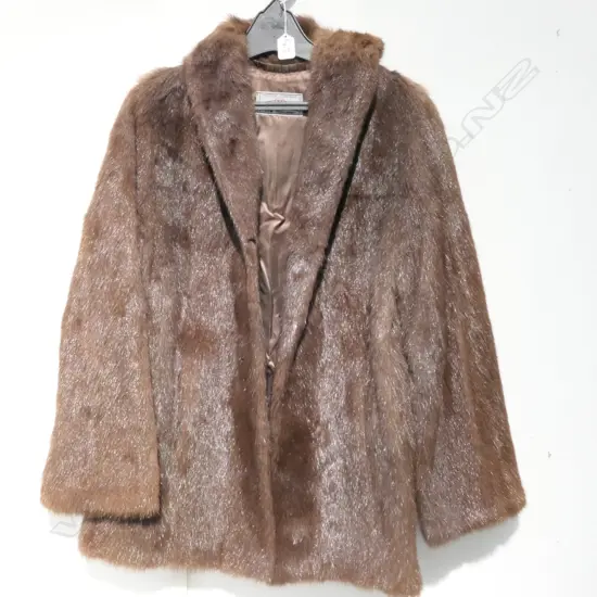 VINTAGE MARMOT/MINK FUR JACKET