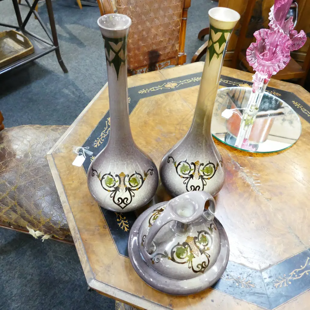 CHRISTOPHER DRESSER GARNITURE Image 1++