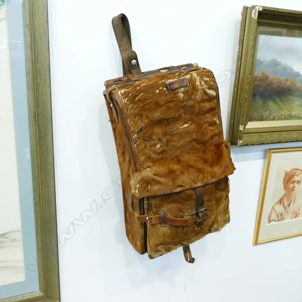 COW HIDE SATCHEL H 460 MM Image 1++