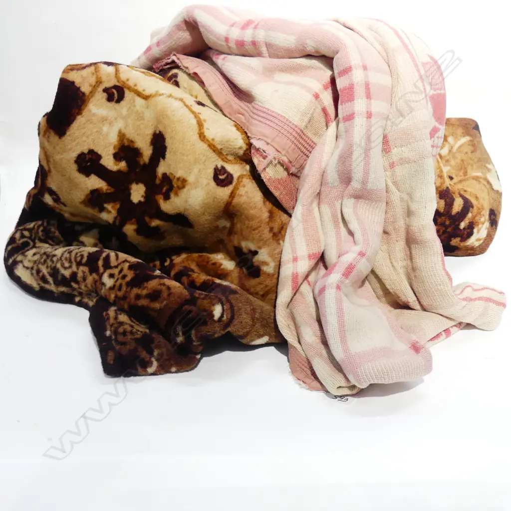 2 LARGE BLANKETS Image 1++