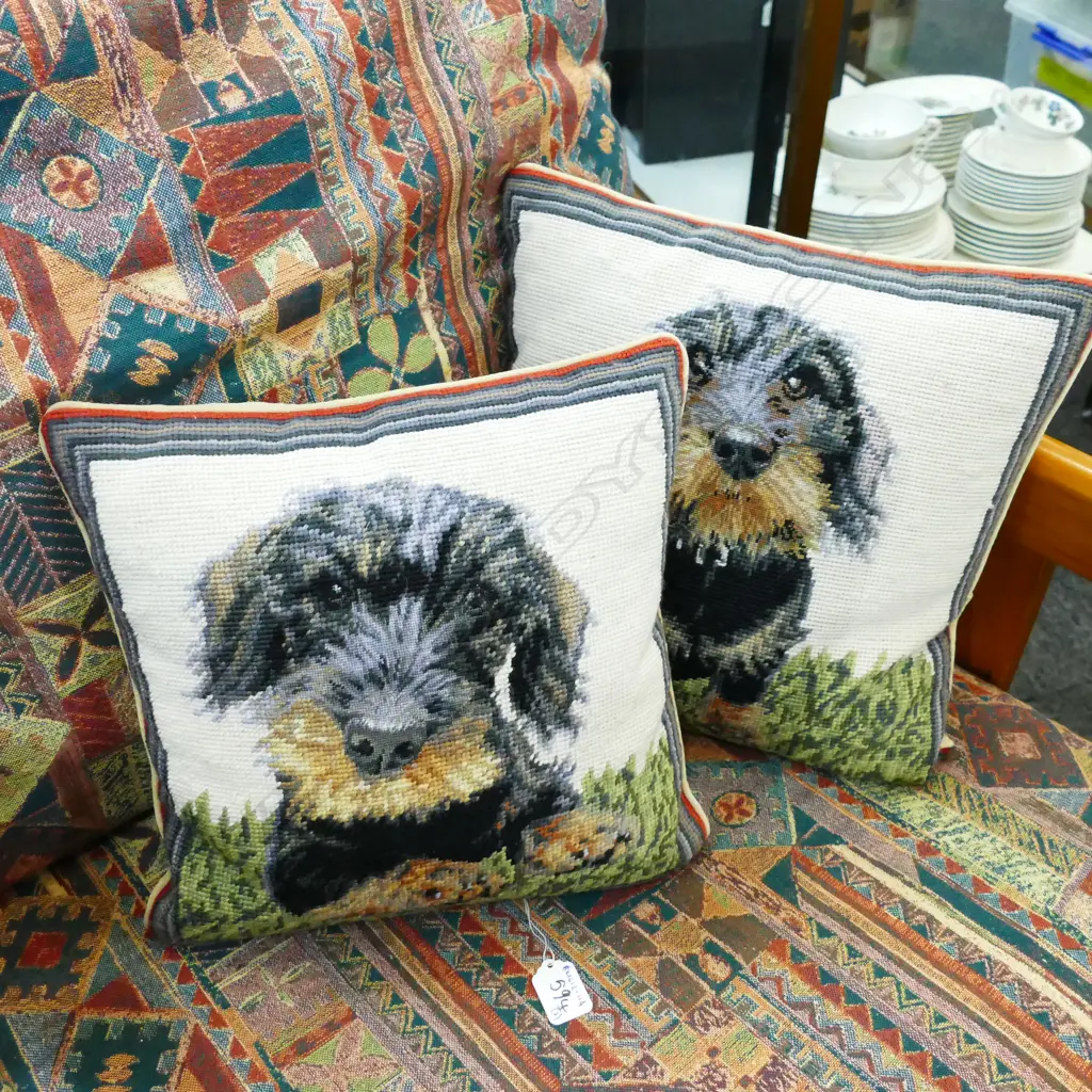 PR TAPESTRY DOG CUSHIONS  Image 1++