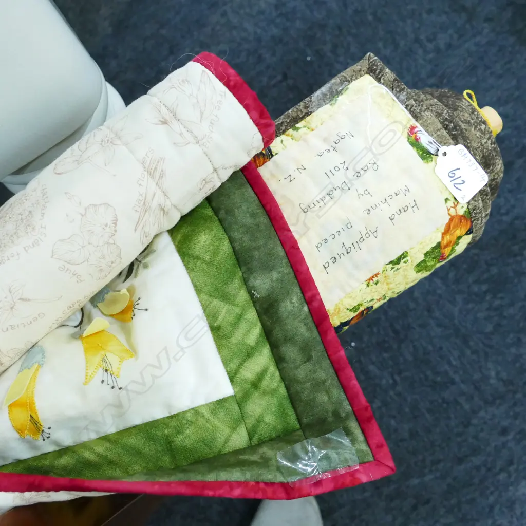 RAE DUDDING WALL HANGING AND ONE OTHER Image 1++