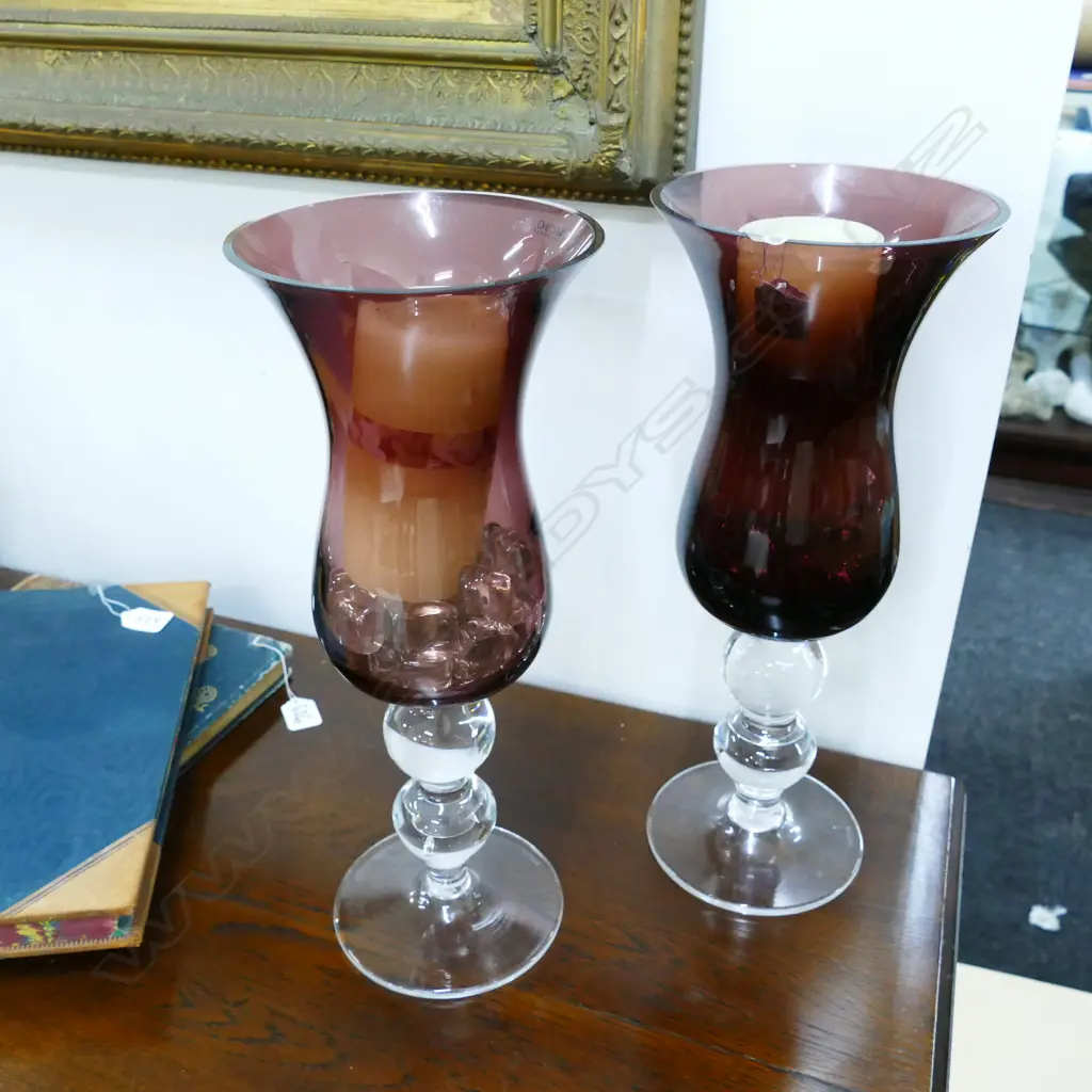 PR KROSNO CRYSTAL CANDLEHOLDERS Image 1++