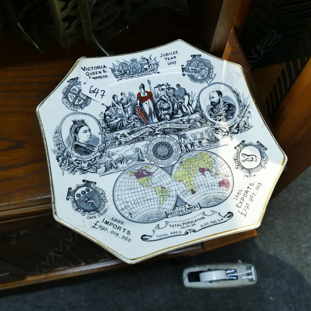 VICTORIAN JUBILEE PLATE Image 1++
