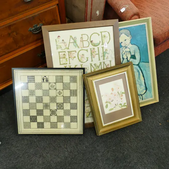 PHOTO, SAMPLER & FOUR PRINTS