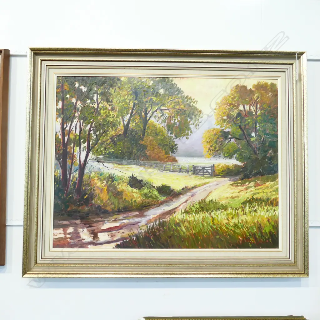 TOM BRYAN OIL ON CANVAS BACK COUNTRY  980 X 780 MM Image 1++