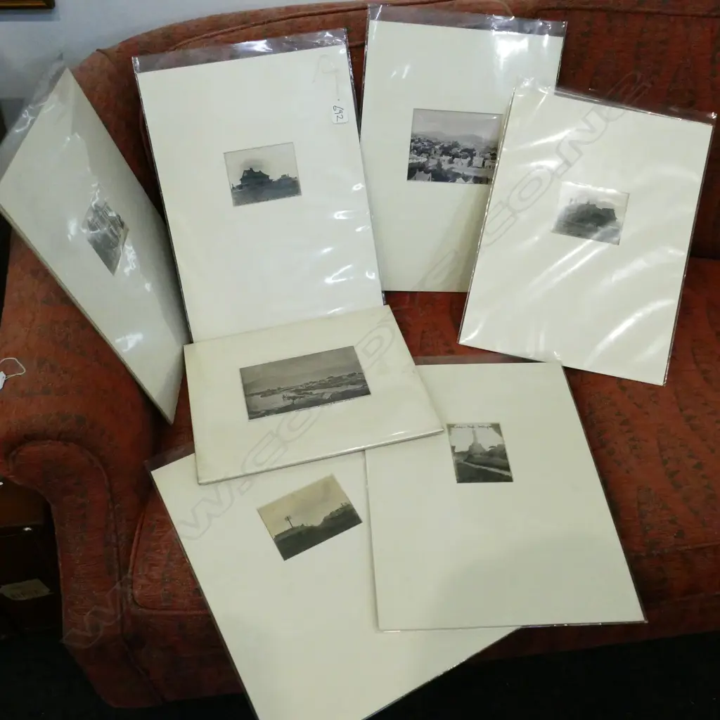 8 EARLY NEW ZEALAND SMALL FORMAT PHOTOGRAPHS & PHOTOGRAPHIC PRINT Image 1++