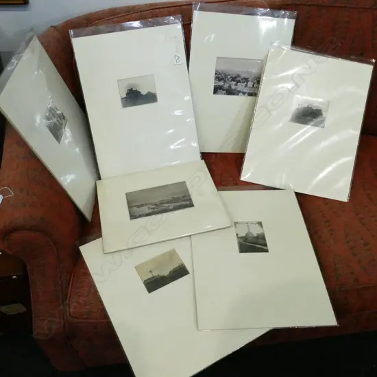 8 EARLY NEW ZEALAND SMALL FORMAT PHOTOGRAPHS & PHOTOGRAPHIC PRINT